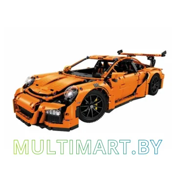 Конструктор King Техник 2056 Оранжевый Porshe 911 картинка 2